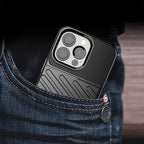 Thunder Case tvirtas TPU dėklas iPhone 13 Pro – žalias