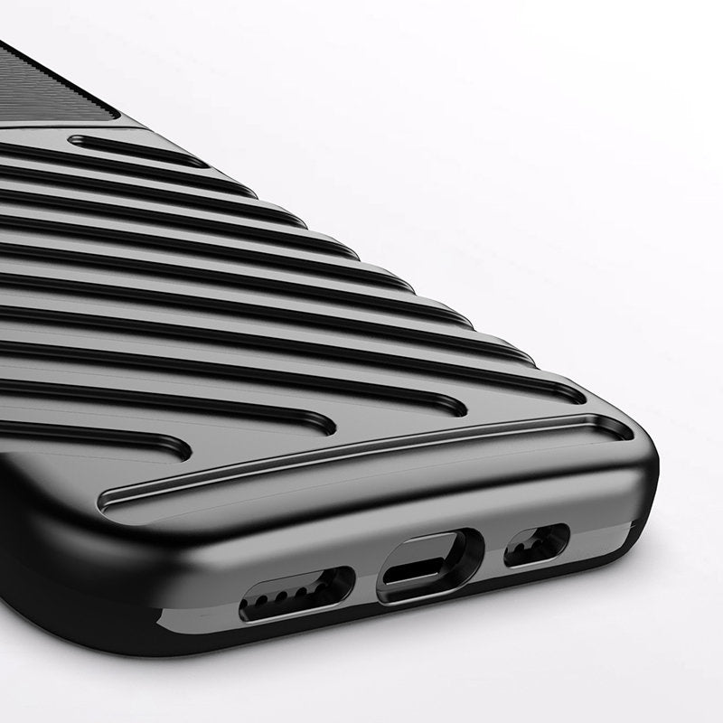 Thunder Case tvirtas TPU dėklas iPhone 13 Pro – žalias