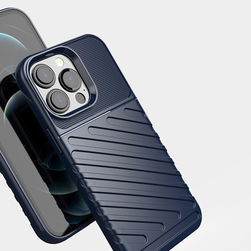 Thunder Case tvirtas TPU dėklas iPhone 13 Pro – žalias