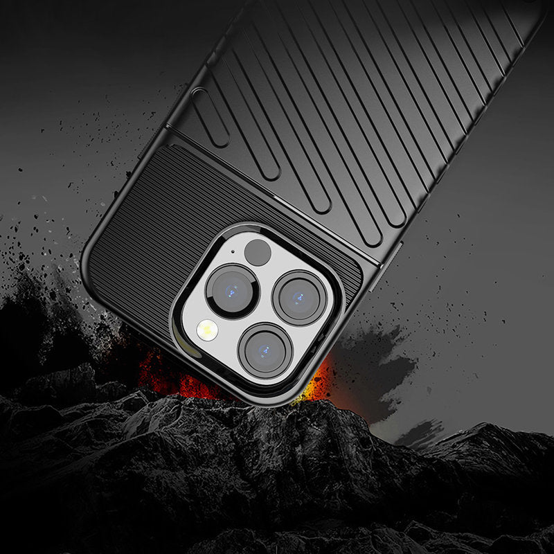 Thunder Case TPU dėklas iPhone 13 Pro – mėlynas