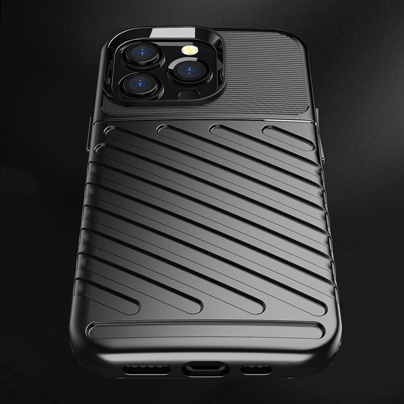 Thunder Case TPU dėklas iPhone 13 Pro – mėlynas