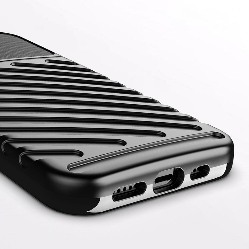 Thunder Case tvirtas TPU dėklas iPhone 13 mini – mėlynas