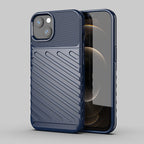 Thunder Case tvirtas TPU dėklas iPhone 13 mini – mėlynas