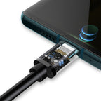 Dudao laidas USB - USB Type C Super Fast Charge 1 m juodas (L5G-Black)