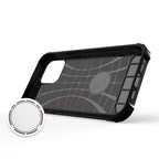 Hybrid Armor dėklas iPhone 13 Pro Max – juodas