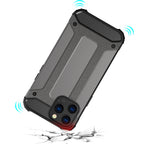 Hybrid Armor dėklas iPhone 13 Pro Max – juodas