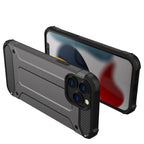 Hybrid Armor dėklas iPhone 13 Pro – juodas