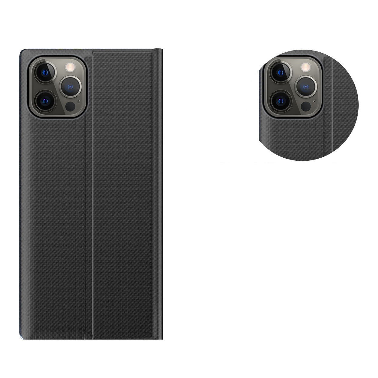 Sleep Case atverčiamas dėklas iPhone 13 Pro – rožinis