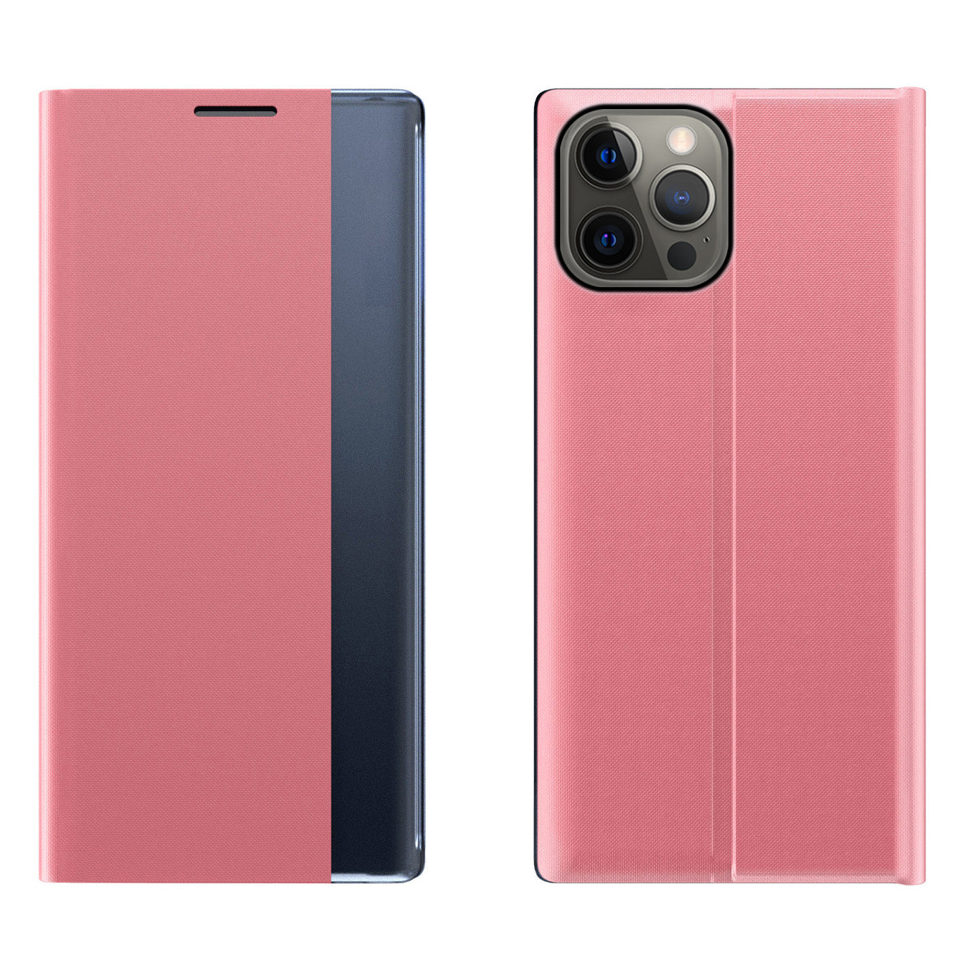 Sleep Case atverčiamas dėklas iPhone 13 Pro – rožinis