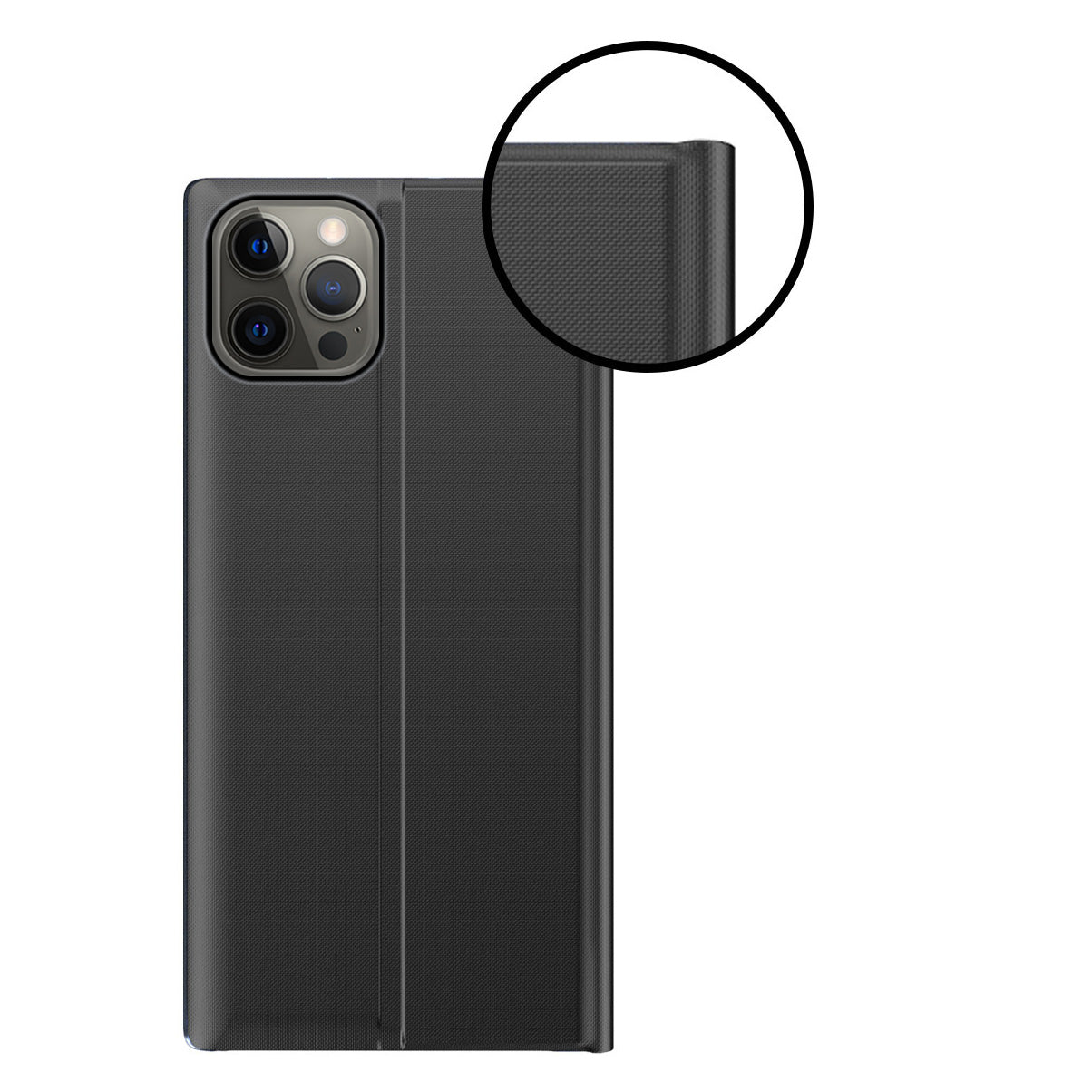 Sleep Case atverčiamas dėklas iPhone 13 Pro – rožinis