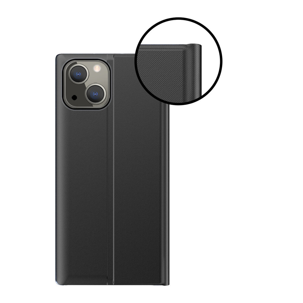 Sleep Case dėklas iPhone 13 mini su langeliu – mėlynas