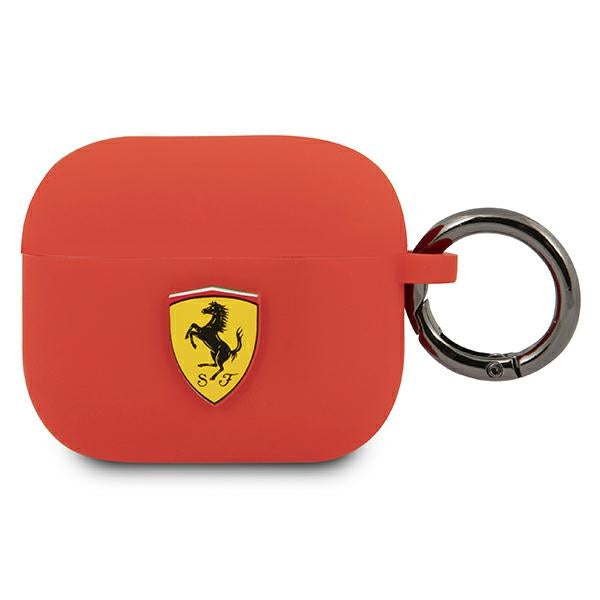 Ferrari silikoninis dėklas AirPods 3 – raudonas -- AirPods 3