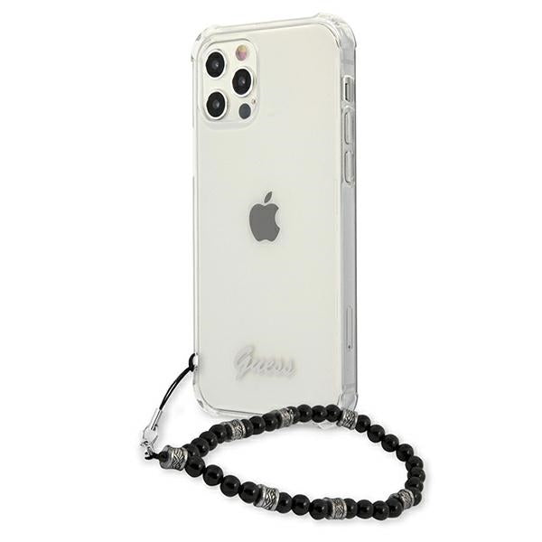 Guess skaidrus dėklas iPhone 12 Pro Max – Pearl -- iPhone 12 Pro Max