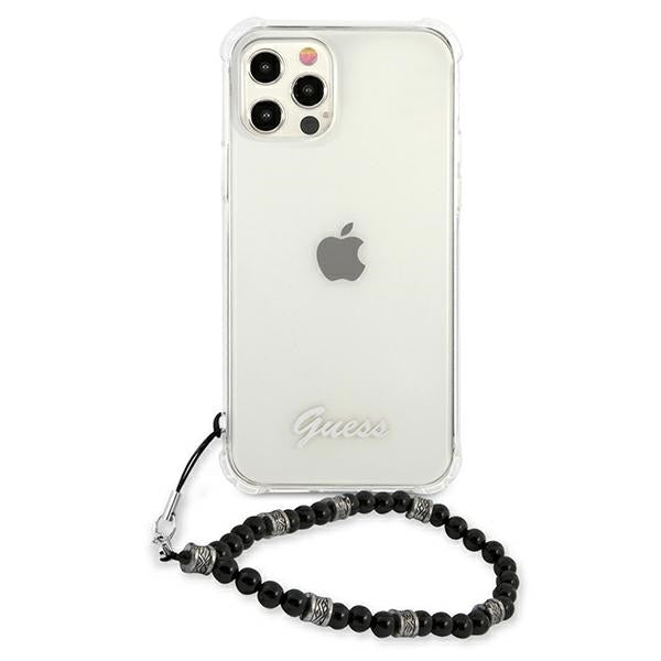 Guess skaidrus dėklas iPhone 12 Pro Max – Pearl -- iPhone 12 Pro Max