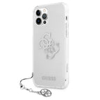 Guess skaidrus dėklas iPhone 12 Pro Max – 4G Charms -- iPhone 12 Pro Max