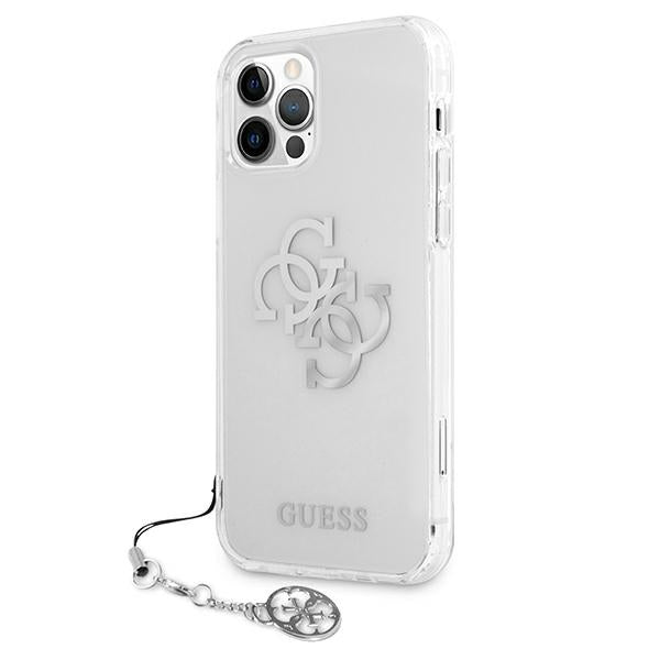 Guess skaidrus dėklas iPhone 12 Pro Max – 4G Charms -- iPhone 12 Pro Max