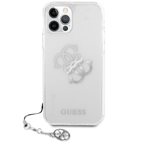 Guess skaidrus dėklas iPhone 12 Pro Max – 4G Charms -- iPhone 12 Pro Max