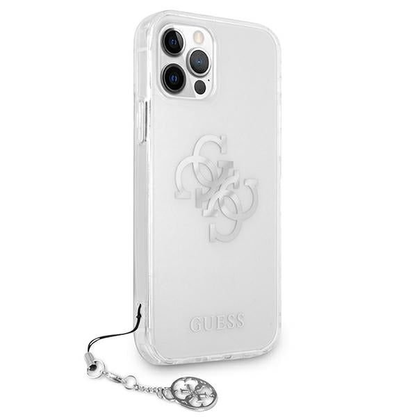 Guess skaidrus dėklas iPhone 12 Pro Max – 4G Charms -- iPhone 12 Pro Max
