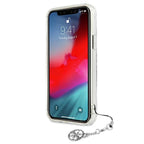 Guess skaidrus dėklas iPhone 12 Pro Max – 4G Charms -- iPhone 12 Pro Max