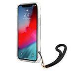 Guess Camouflage dėklas iPhone 12 Pro Max – juodas -- iPhone 12 Pro Max