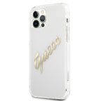 Guess skaidrus dėklas iPhone 12 Pro Max – Vintage -- iPhone 12 Pro Max