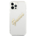Guess skaidrus dėklas iPhone 12 Pro Max – Vintage -- iPhone 12 Pro Max