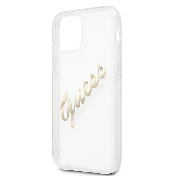 Guess skaidrus dėklas iPhone 12 Pro Max – Vintage -- iPhone 12 Pro Max