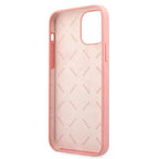 Guess silikoninis dėklas iPhone 12 Pro Max – rožinis -- iPhone 12 Pro Max