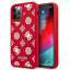 Guess silikoninis dėklas iPhone 12 Pro Max – raudonas -- iPhone 12 Pro Max