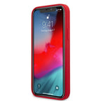Guess silikoninis dėklas iPhone 12 Pro Max – raudonas -- iPhone 12 Pro Max