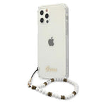 Guess skaidrus dėklas iPhone 12/12 Pro – Pearl -- iPhone 12