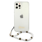 Guess skaidrus dėklas iPhone 12/12 Pro – Pearl -- iPhone 12