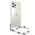 Guess skaidrus dėklas iPhone 12/12 Pro – Pearl -- iPhone 12