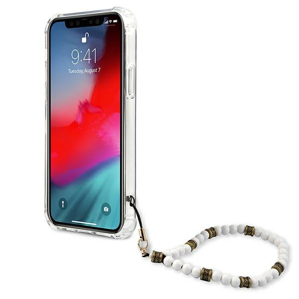 Guess skaidrus dėklas iPhone 12/12 Pro – Pearl -- iPhone 12