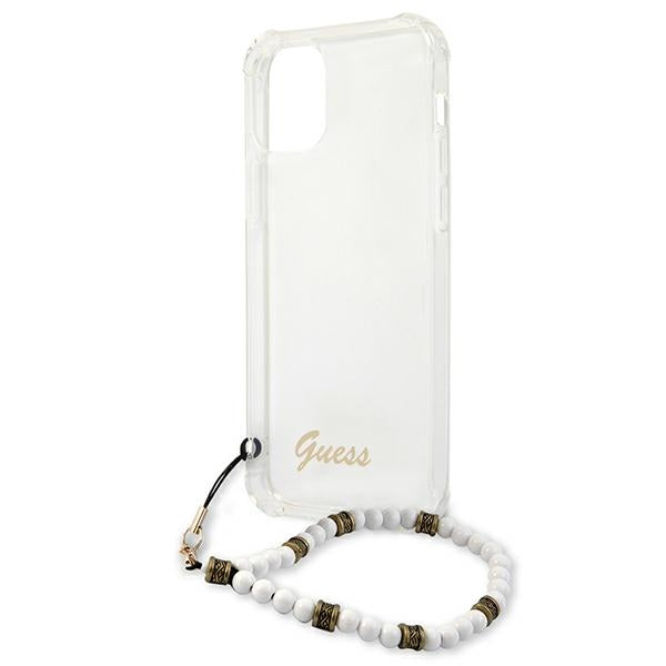 Guess skaidrus dėklas iPhone 12/12 Pro – Pearl -- iPhone 12