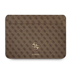 Guess 4G Big Logo dėklas 13" nešiojamajam kompiuteriui - rudas -- Laptop Bags