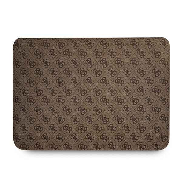 Guess 4G Big Logo dėklas 13" nešiojamajam kompiuteriui - rudas -- Laptop Bags