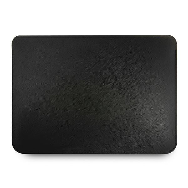 Guess Saffiano Script dėklas 13" nešiojamajam kompiuteriui - juodas -- Laptop Bags