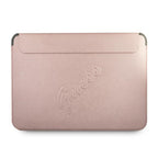 Guess Saffiano Script dėklas 13" nešiojamajam kompiuteriui - rožinis -- Laptop Bags