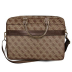 Guess 4G Big Logo krepšys 16" nešiojamajam kompiuteriui - rudas -- Laptop Bags