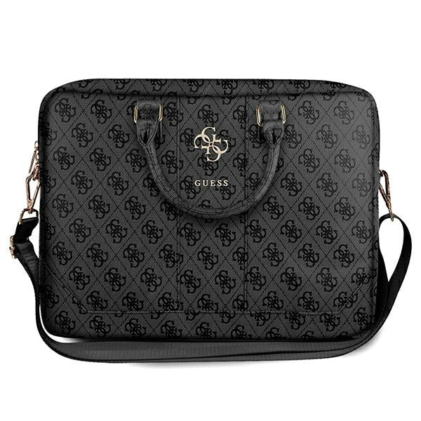 Guess 4G Big Logo krepšys 16" nešiojamajam kompiuteriui - pilkas -- Laptop Bags
