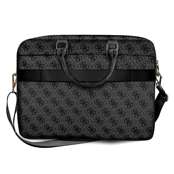 Guess 4G Big Logo krepšys 16" nešiojamajam kompiuteriui - pilkas -- Laptop Bags