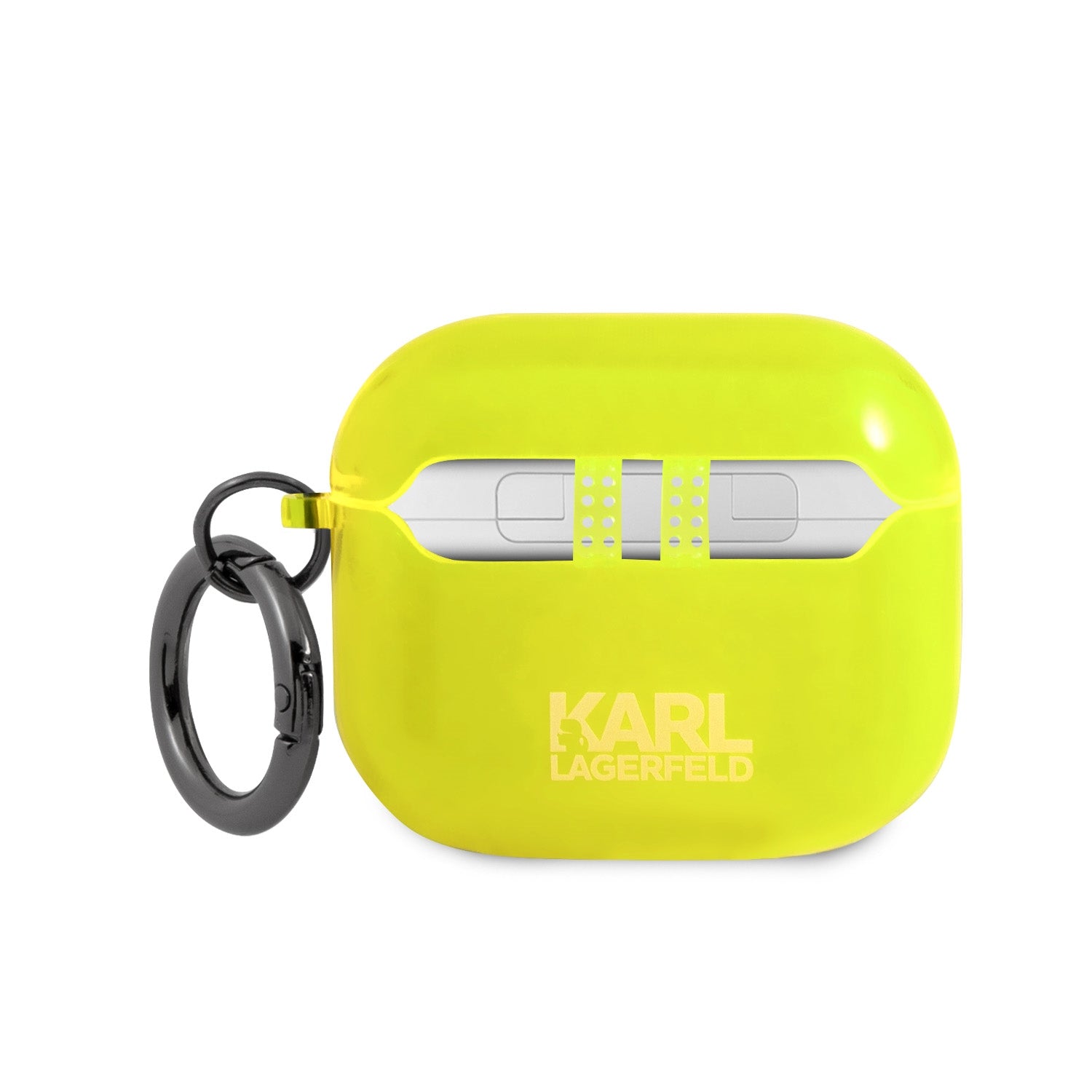Karl Lagerfeld Choupette dėklas AirPods 3 – geltonas