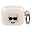 Karl Lagerfeld blizgus AirPods 3 dėklas – auksinis