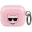 Karl Lagerfeld blizgus Choupette dėklas AirPods 3 – rožinis