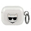 Karl Lagerfeld blizgus dėklas AirPods 3 – sidabrinis