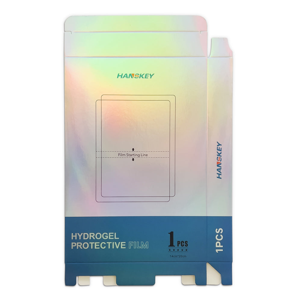 Pakuotės dėžutė ploteriu pjautai plėvelei 20×14 cm (50 vnt.) -- Cell phone tempered glass
