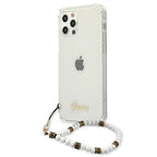 Guess skaidrus kietas dėklas iPhone 12 Pro Max – Pearl -- iPhone 12 Pro Max