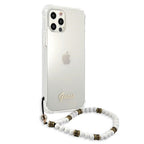Guess skaidrus kietas dėklas iPhone 12 Pro Max – Pearl -- iPhone 12 Pro Max