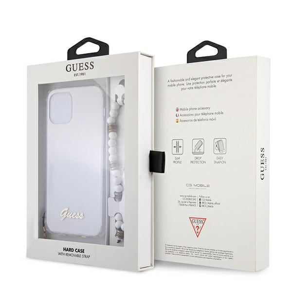 Guess skaidrus kietas dėklas iPhone 12 Pro Max – Pearl -- iPhone 12 Pro Max